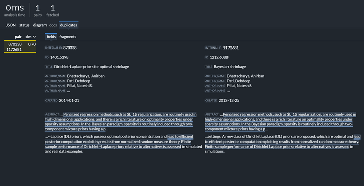 Snippet-like field view with duplicated text fragments.